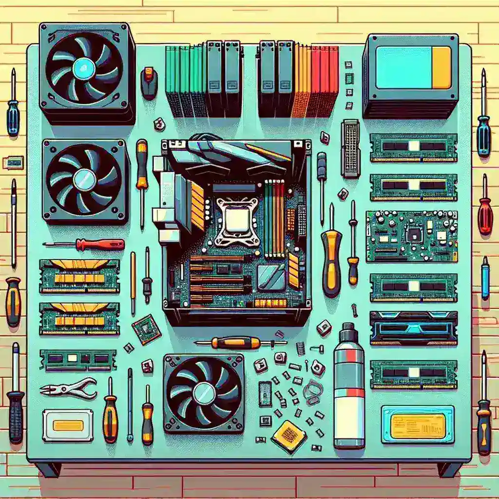 Disponibilidade de Peças para Manutenção de PCs Gamers Importados