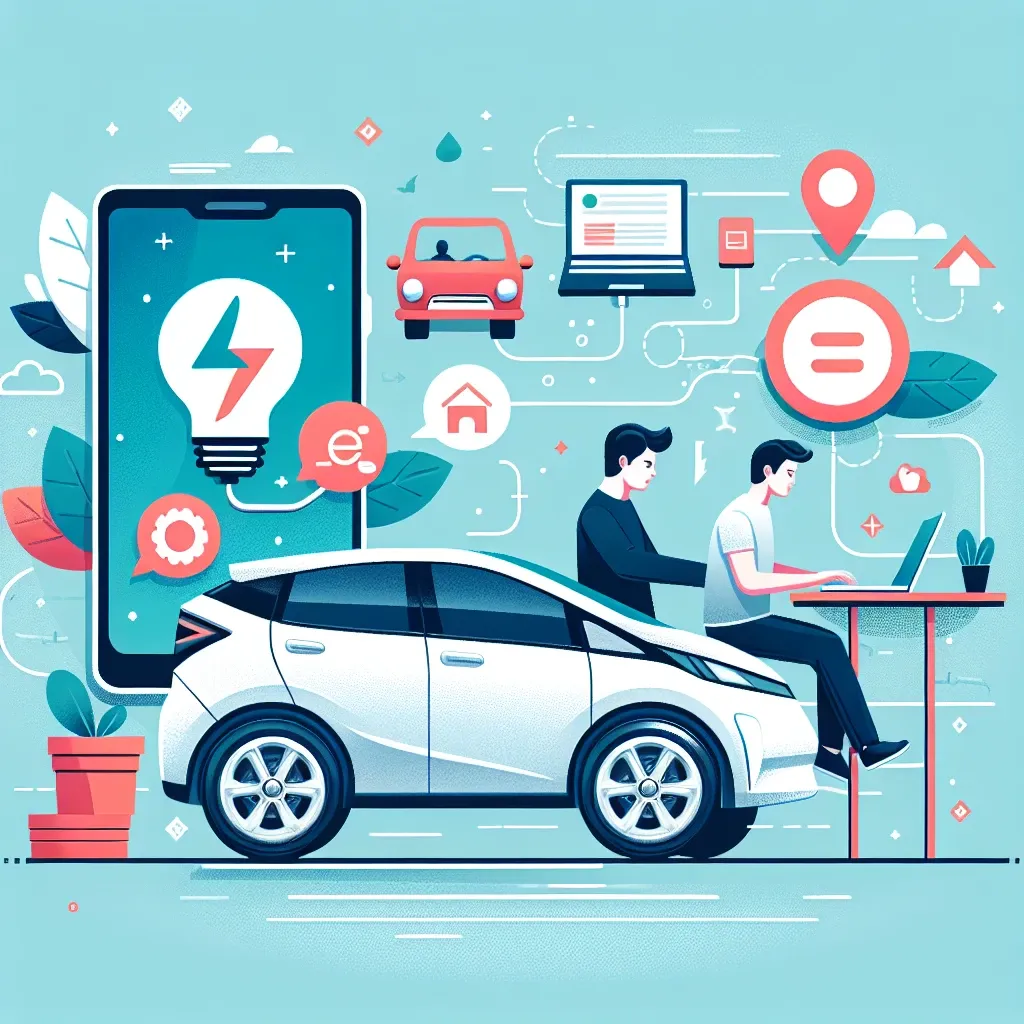 Startups Desenvolvem Apps para Aluguel de Carros Elétricos por Hora
